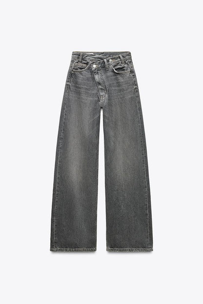 Women's Wide Leg Jeans Comfortable Relaxed Fit