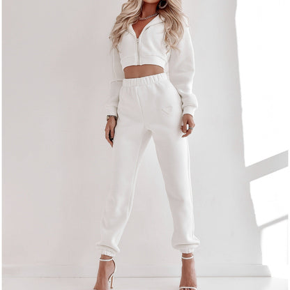 Women's Sport Suit Comfortable Hoodie Jogging Set