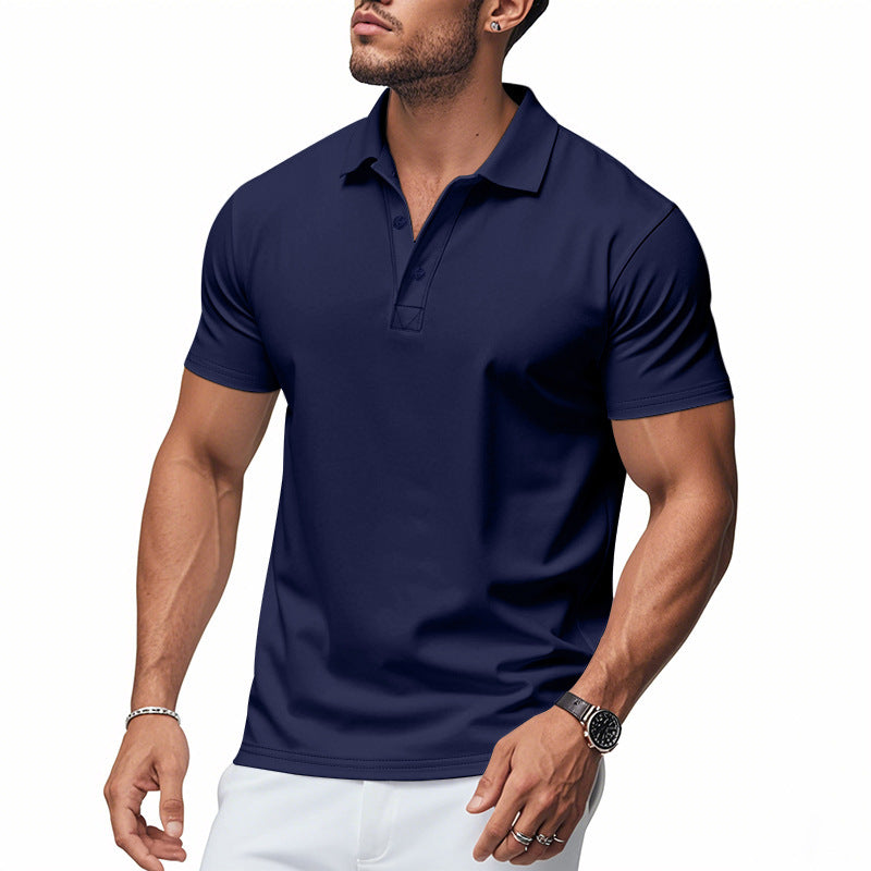 Men's Polo Shirt Quick Dry Elegant Slim Fit