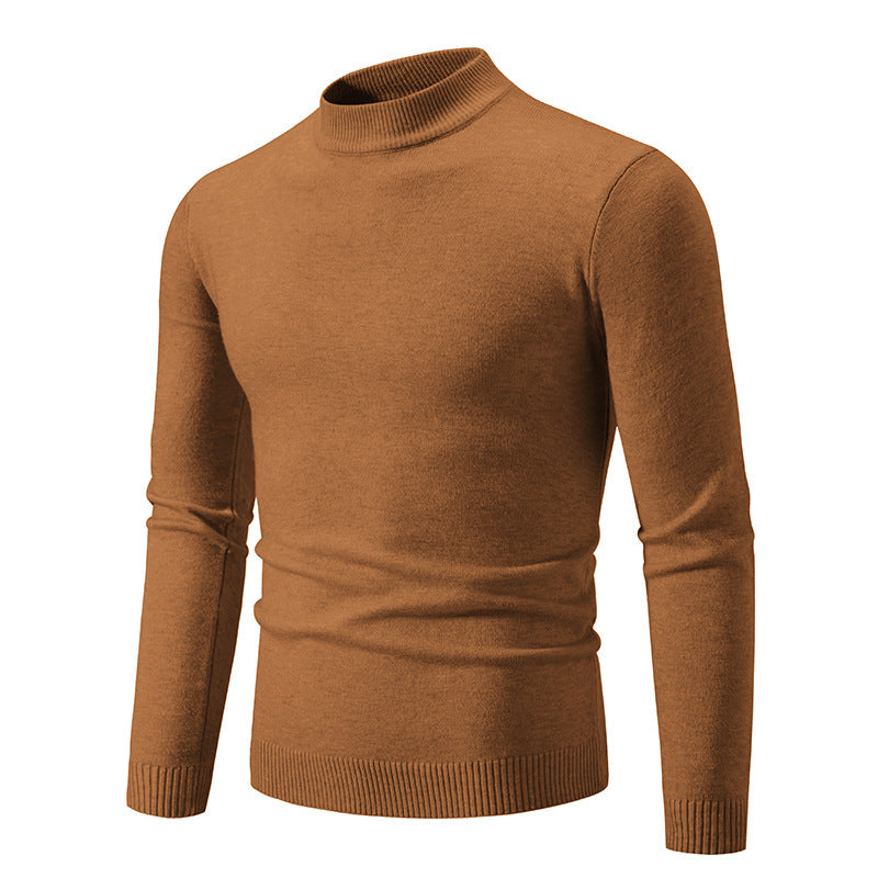 Men's Modern Fine Knit Turtleneck Sweater