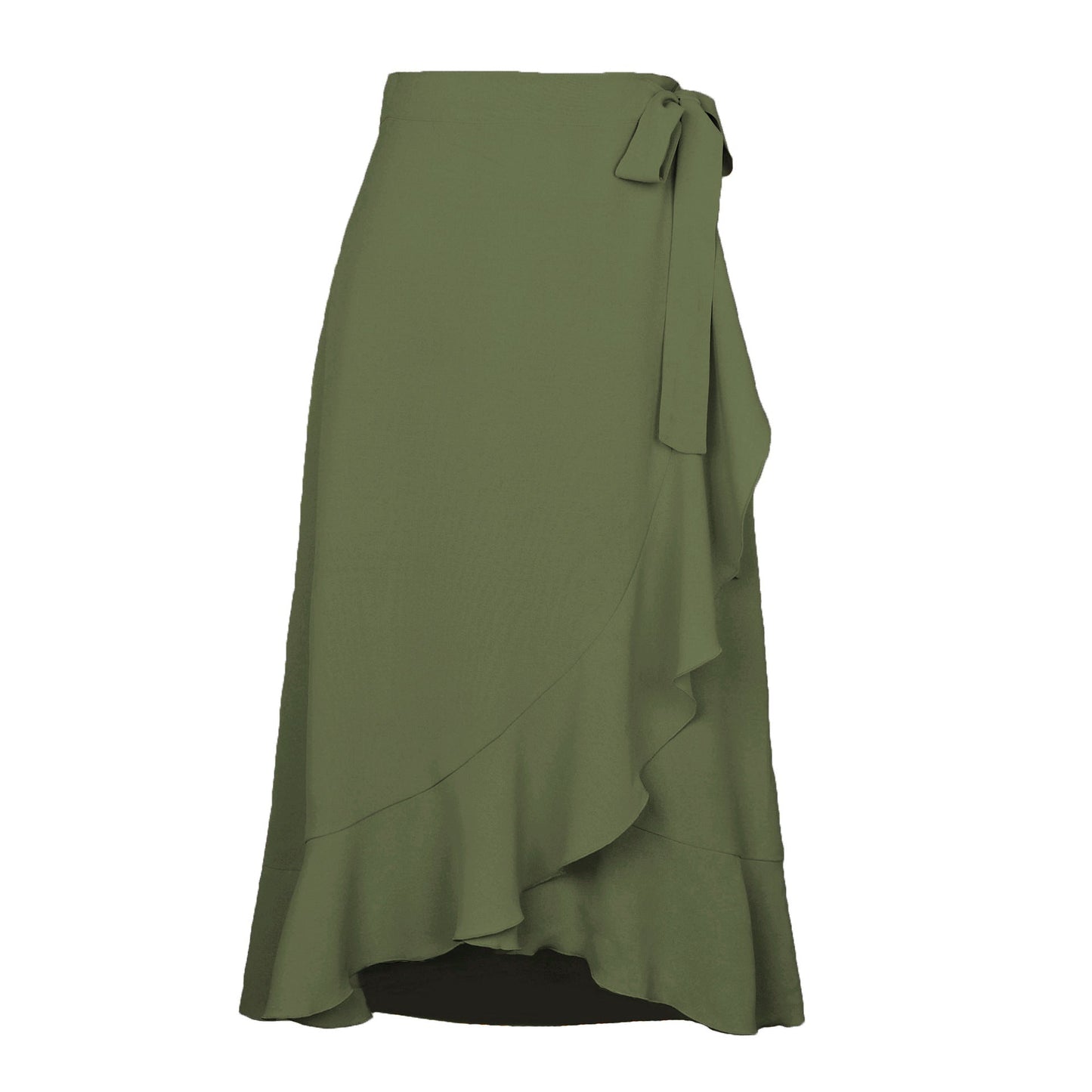 Women's Wrap Skirt Elegant Flowy Summer Dress