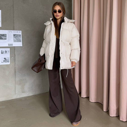 Women's Oversized Down Parka Warm Elegant