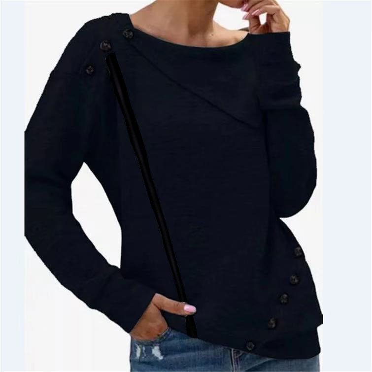 Stylish women's jacket with buttons