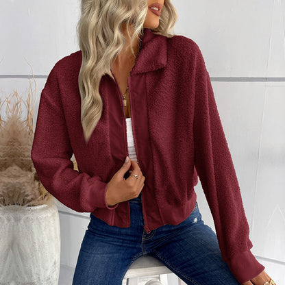 Women's Soft Fleece Jacket Warm Winter Jacket