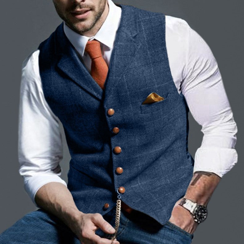 Men's Vest Elegant Slim Fit Stylish