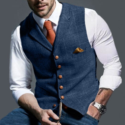 Men's Vest Elegant Slim Fit Stylish