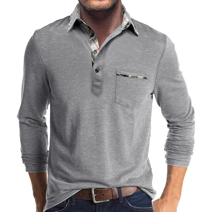 Elegant Blouse Long-sleeved Cotton