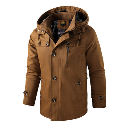 Men's Stylish Hooded Jacket Emerik