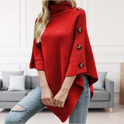 Stylish Poncho Acrylic Warm and Elegant
