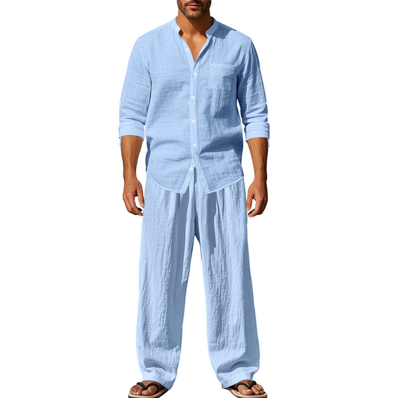Herren Leichtes Sommer-Anzug-Set Bequem