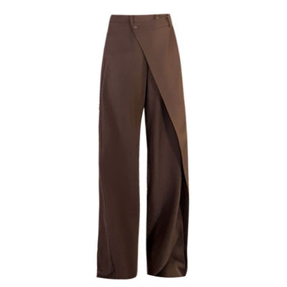 Women's Elegant Wide Palazzo Style Trousers
