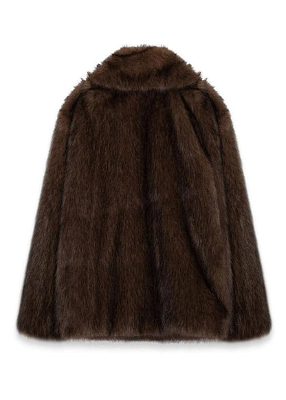 Fashionable Faux Fur Jacket for Women