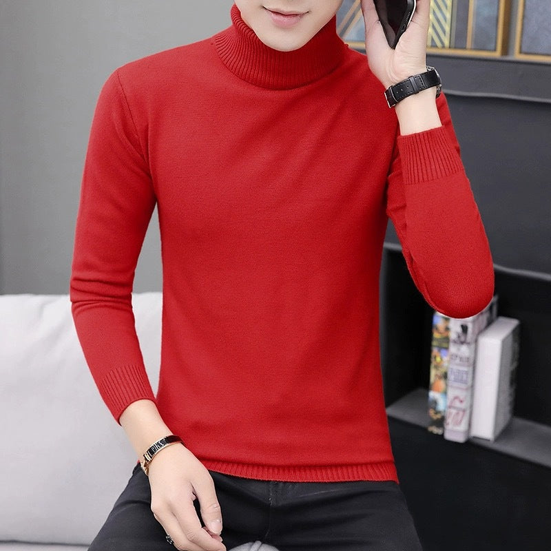 Men's Turtleneck Sweater Comfortable Modern