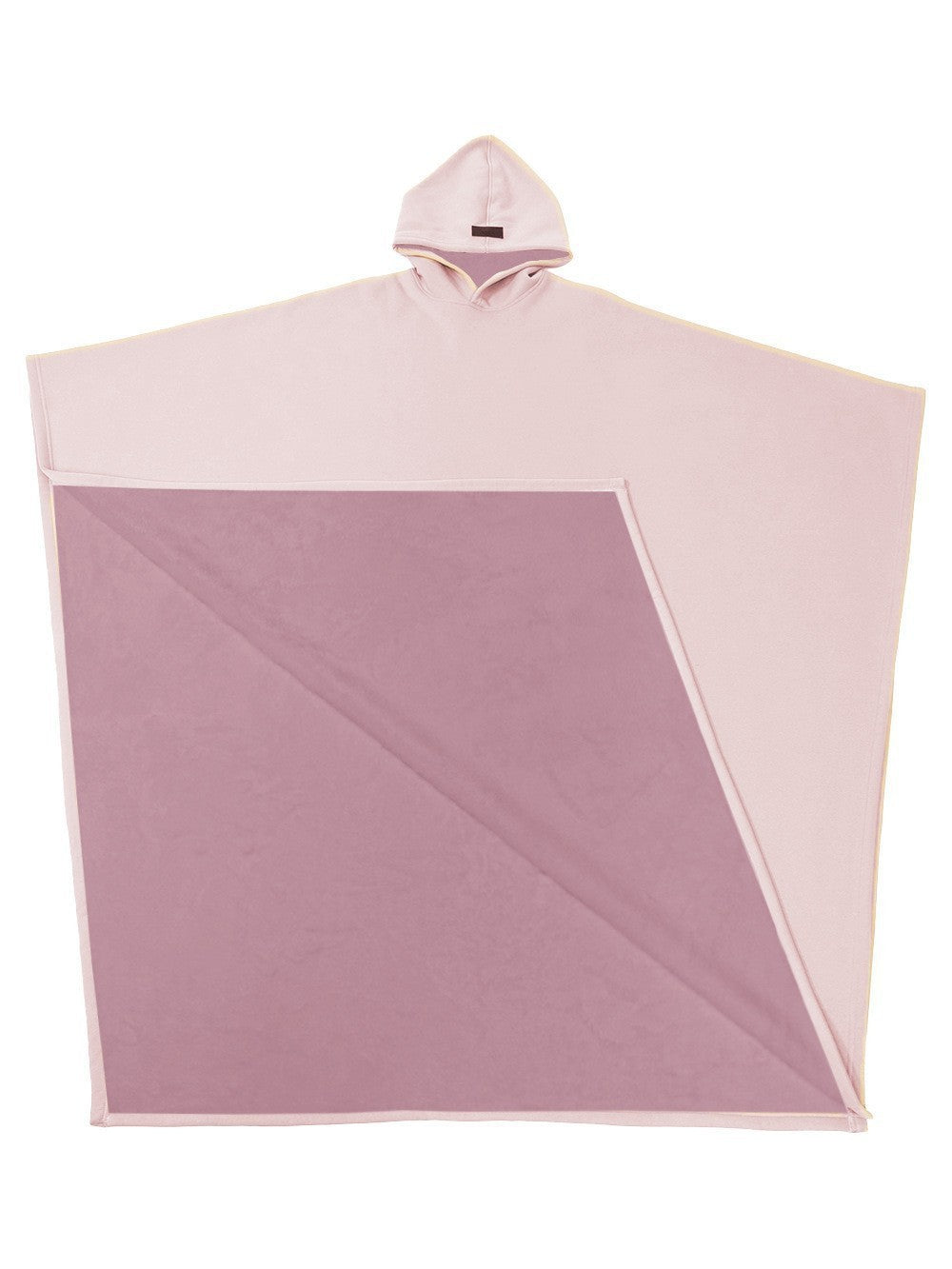 Women's Cuddly Poncho Soft Fleece Throw
