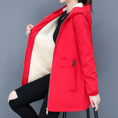 Stylish Women's Winter Jacket with Hood