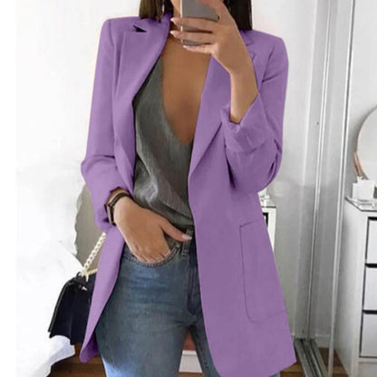 Fashionable Streetwear Blazer Elegant Slim