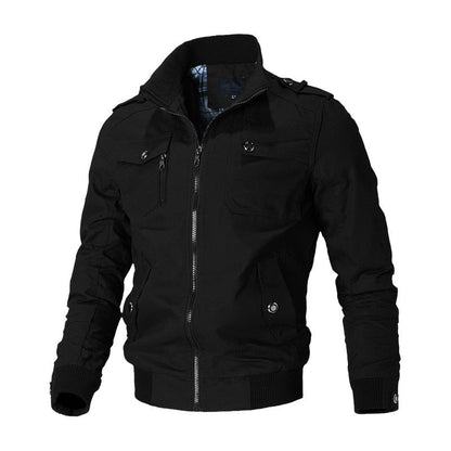 Stylish Bomber Jacket Casual Design