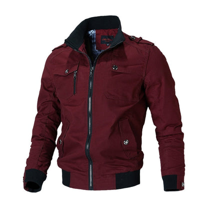 Men's Bomber Jacket Elegant Casual