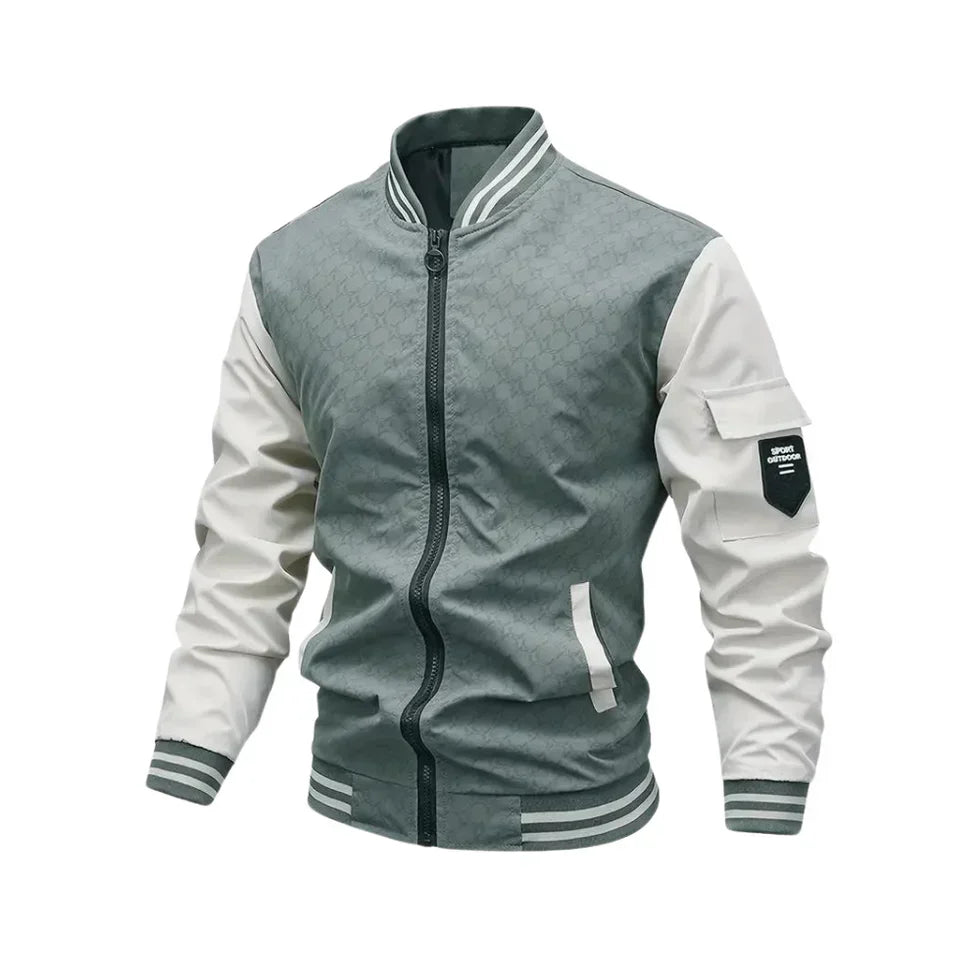 Men's Bomber Jacket Sporty Stylish