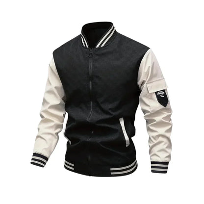 Bomberjacke Atmungsaktiv Modern Sportlich Reißverschluss Taschen