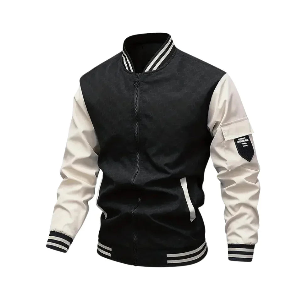 Men's Bomber Jacket Sporty Stylish