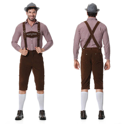 Oktoberfest Costume Men's Lederhosen Set