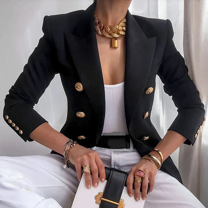 Luxus Damenblazer Elegant Geschäftlich - IdealeKleiden
