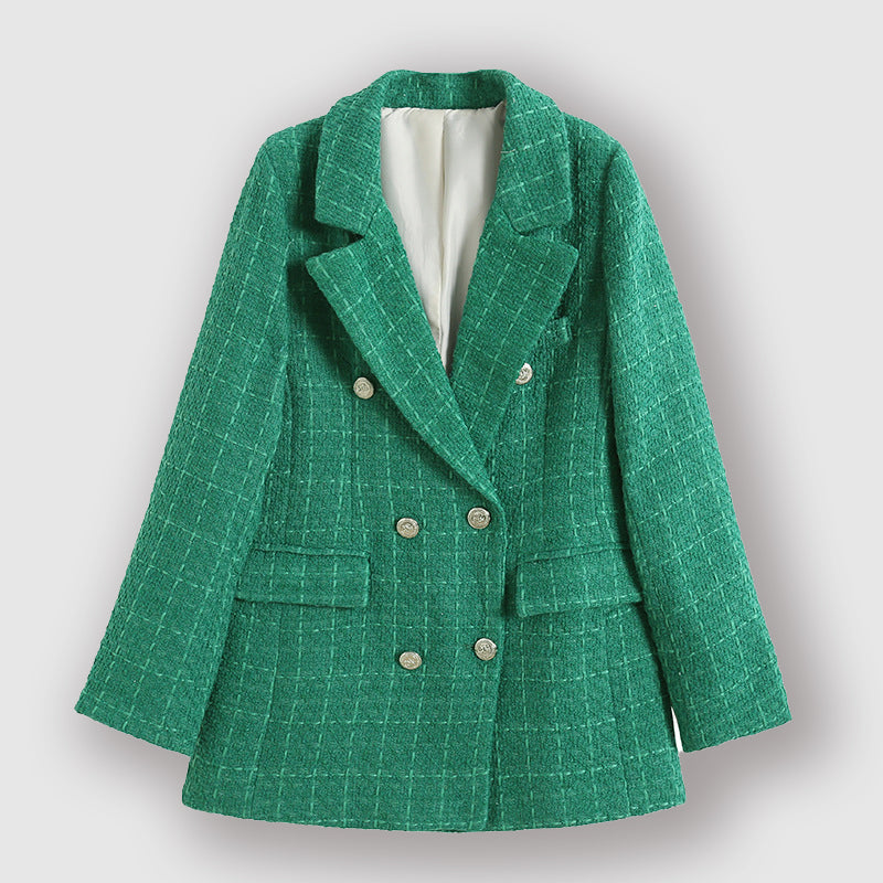 Elegant Men's Double-Breasted Blazer