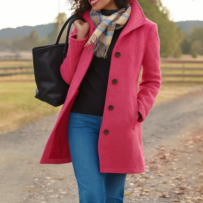 Elegant Women's Coat Modern Cut
