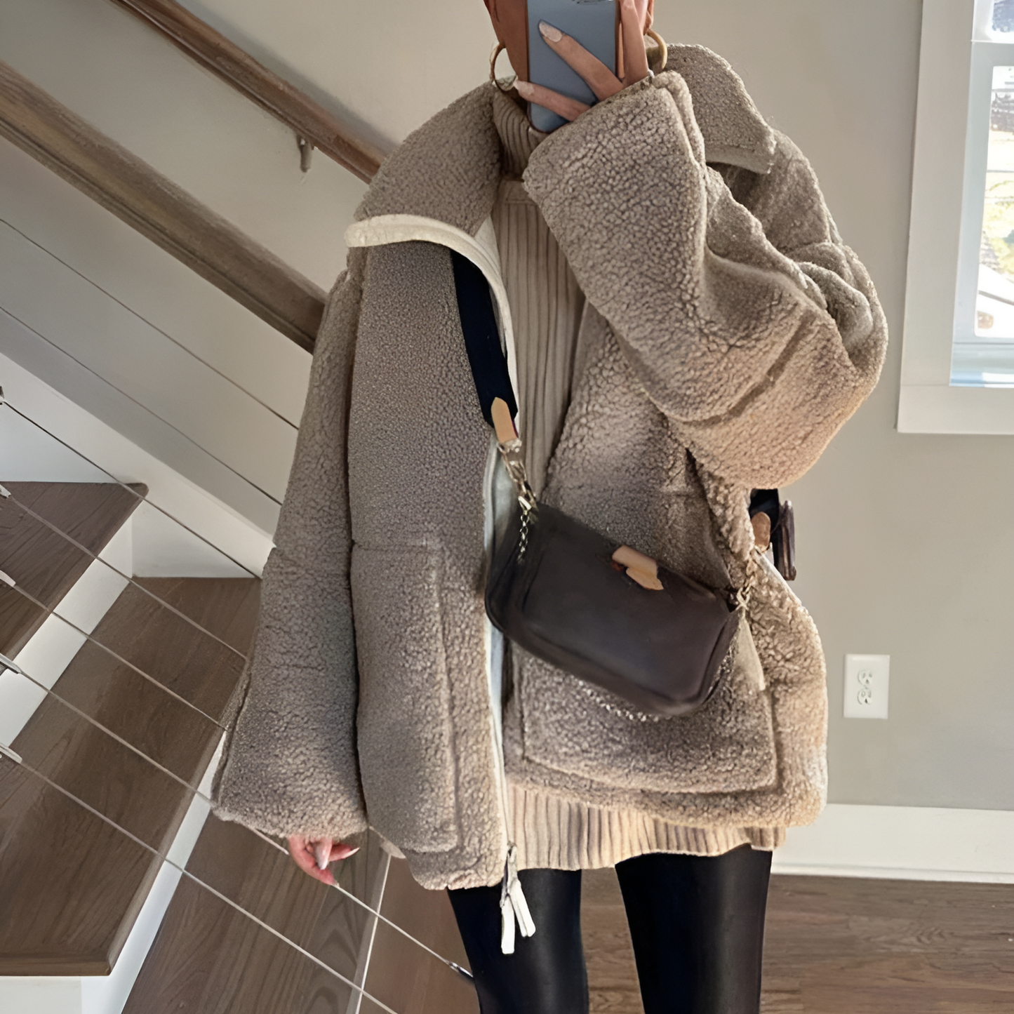 Warm Women's Fleece Outdoor Winter Jacket