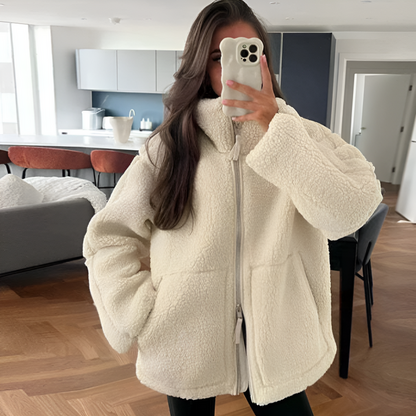 Women's Soft Teddy Fleece Jacket