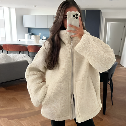 Warm Women's Fleece Outdoor Winter Jacket