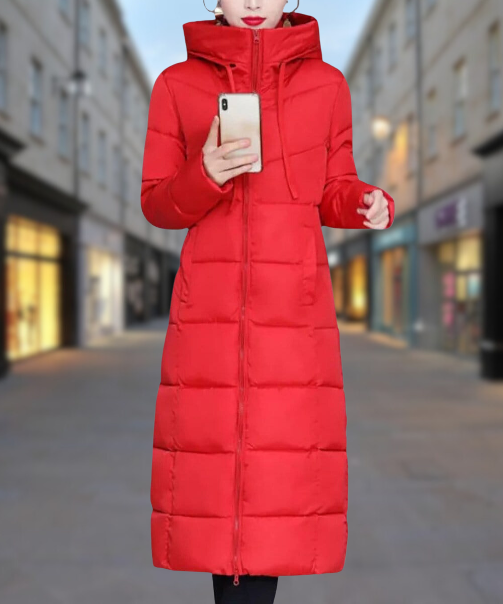 Warm Winter Jacket Mid-Length Women's Down Jacket