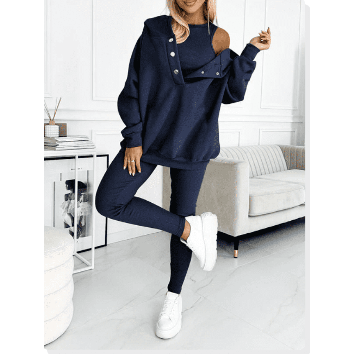 Winter Outfit Set 3-Piece Modern Casual