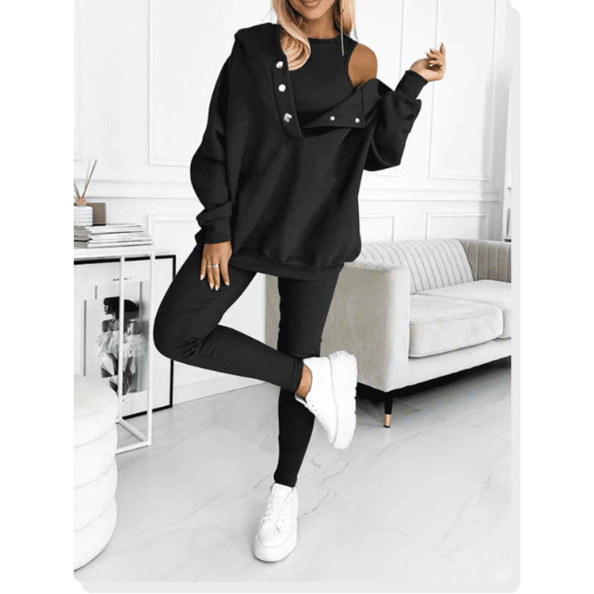 Winter Outfit Set 3-Piece Modern Casual
