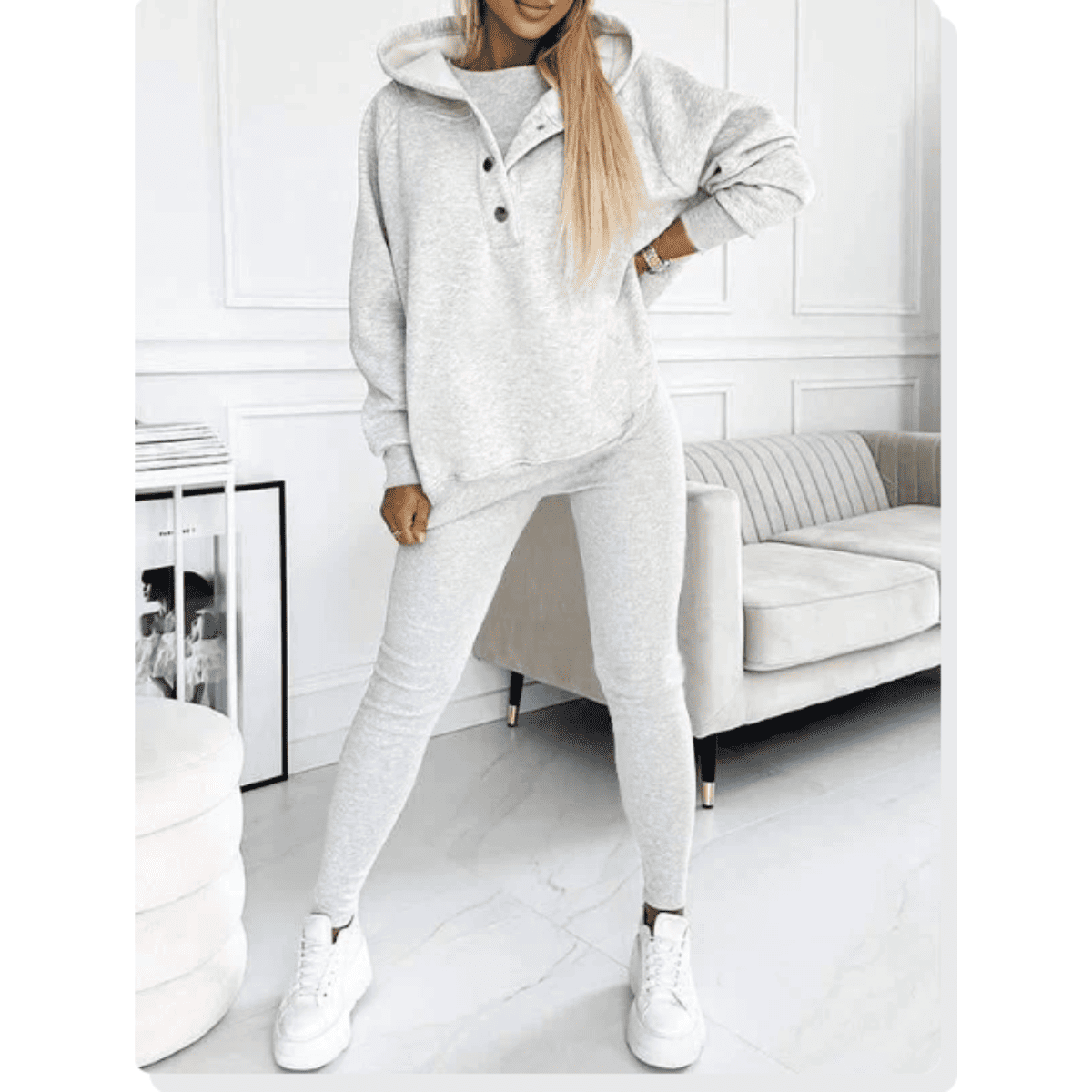 Winter Outfit Set 3-Piece Modern Casual