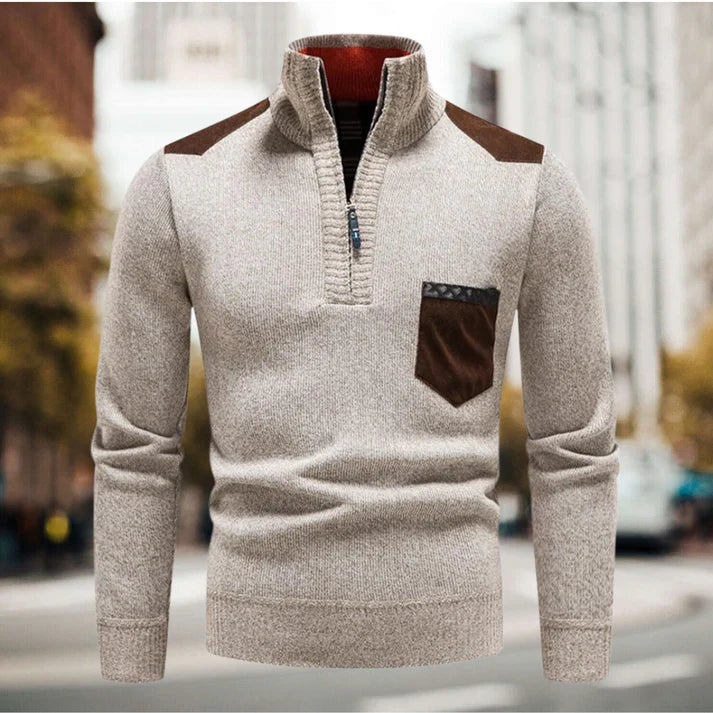 Elegant Men's Sweater Modern Design