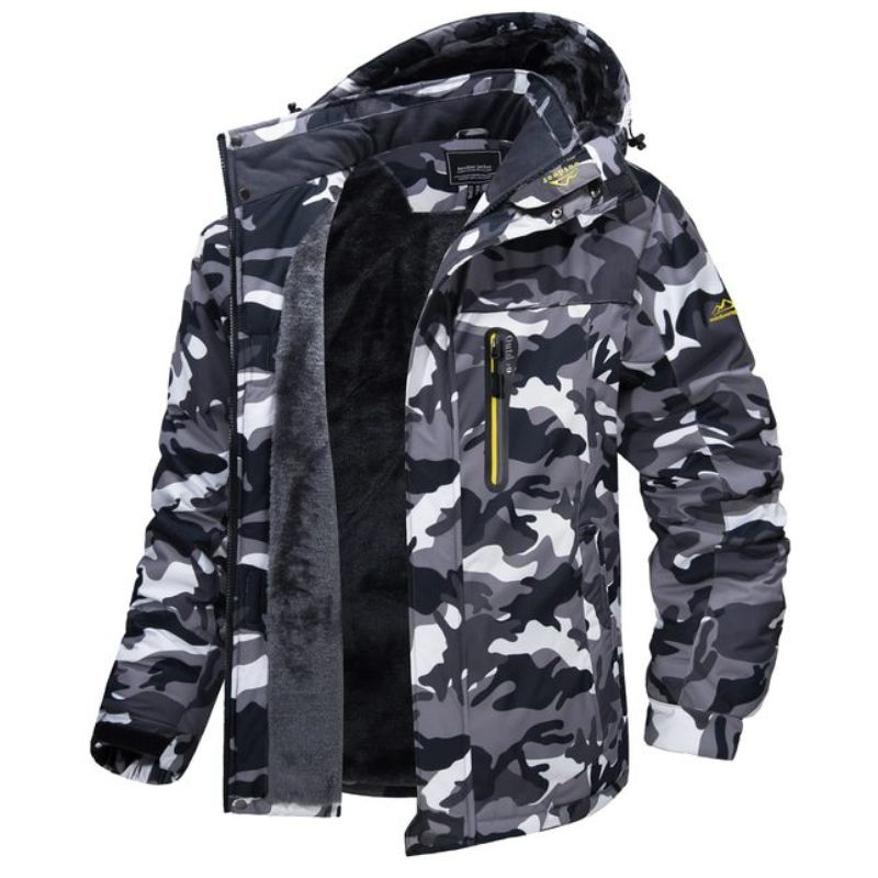 Men's Winter Jacket Warm Insulated Waterproof