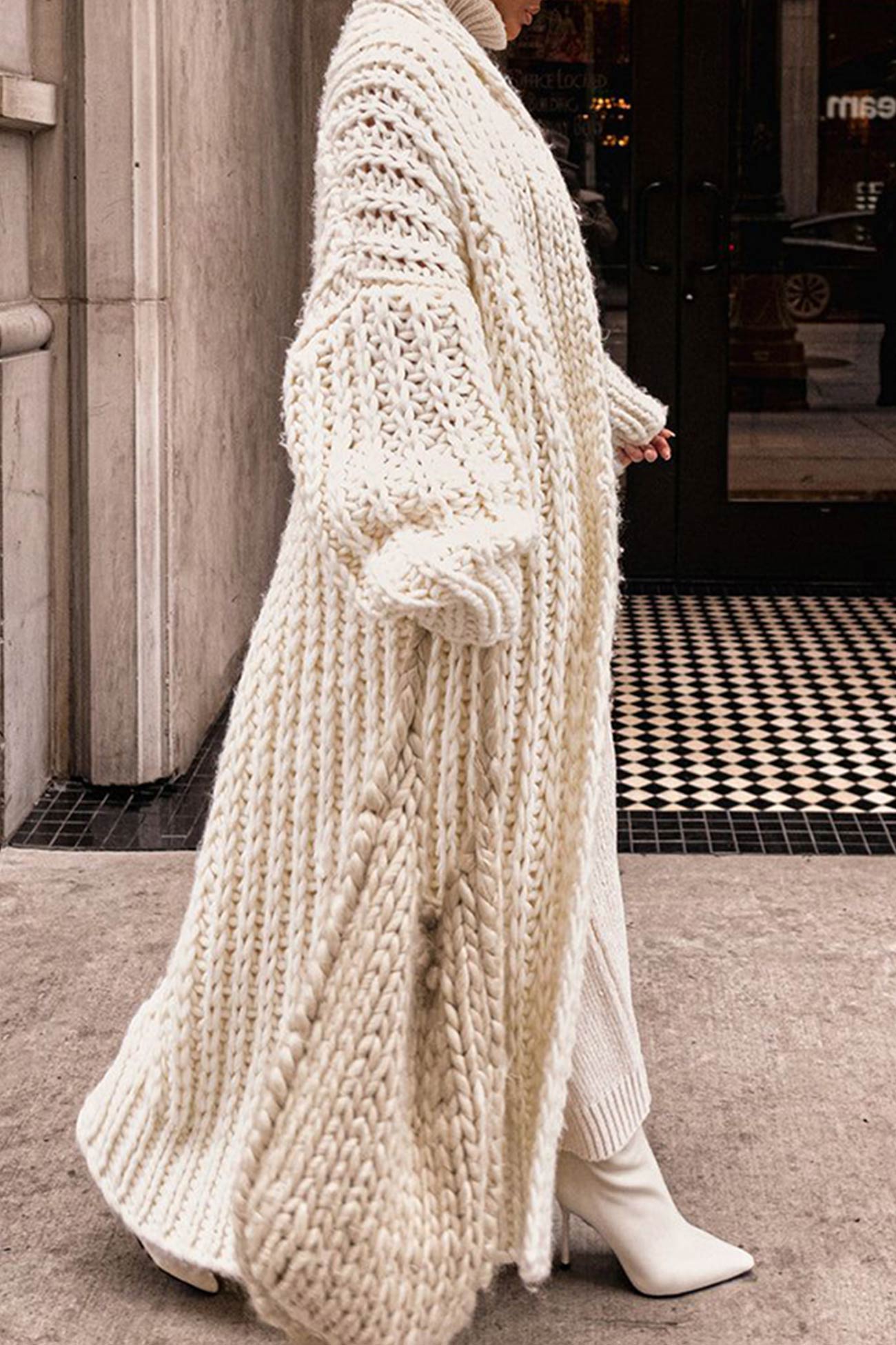 Women's Scarf Cardigan Long Women