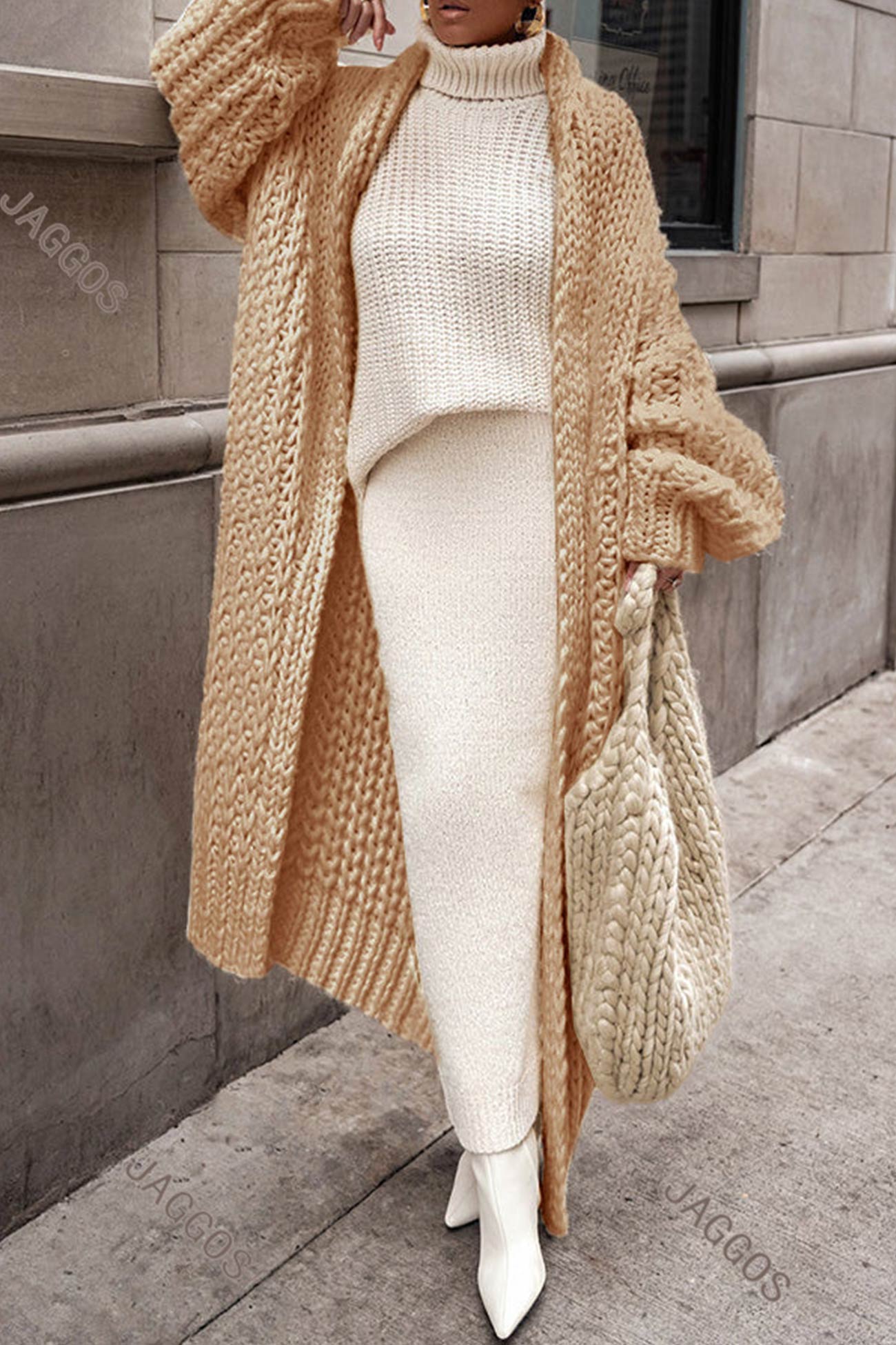 Women's Scarf Cardigan Long Women