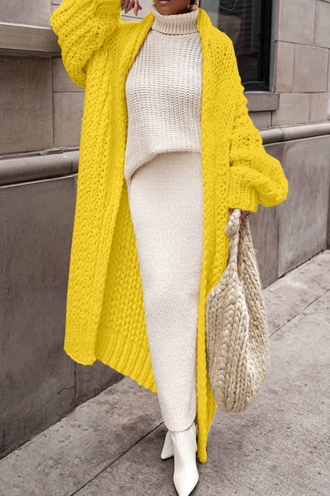 Women's Scarf Cardigan Long Women