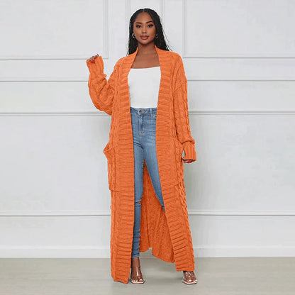 Women's Classic Long Winter Cardigan