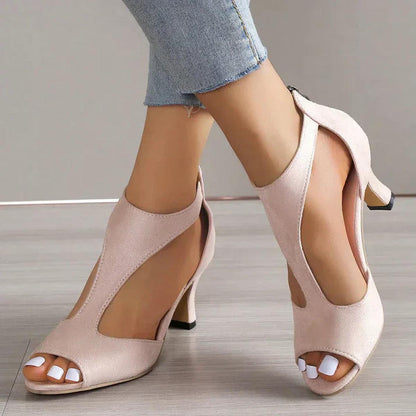 Women's Sandals Open Toe High Heel