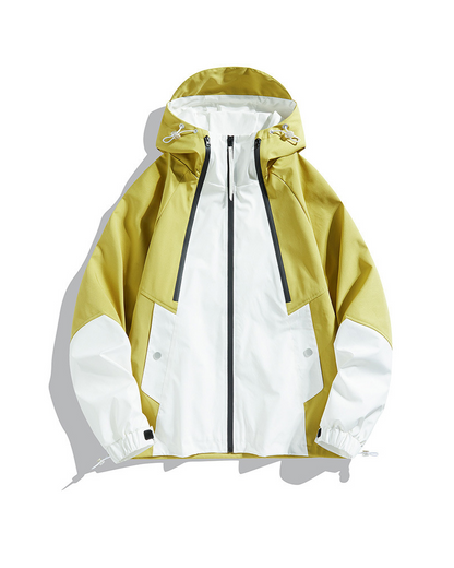 Waterproof Unisex Jacket Hood Raincoat