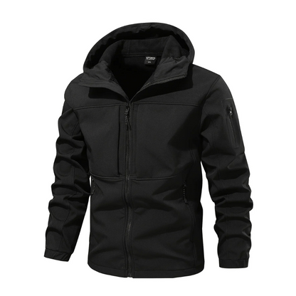 Men's Outdoor Jacket Hood Fleece Insulation