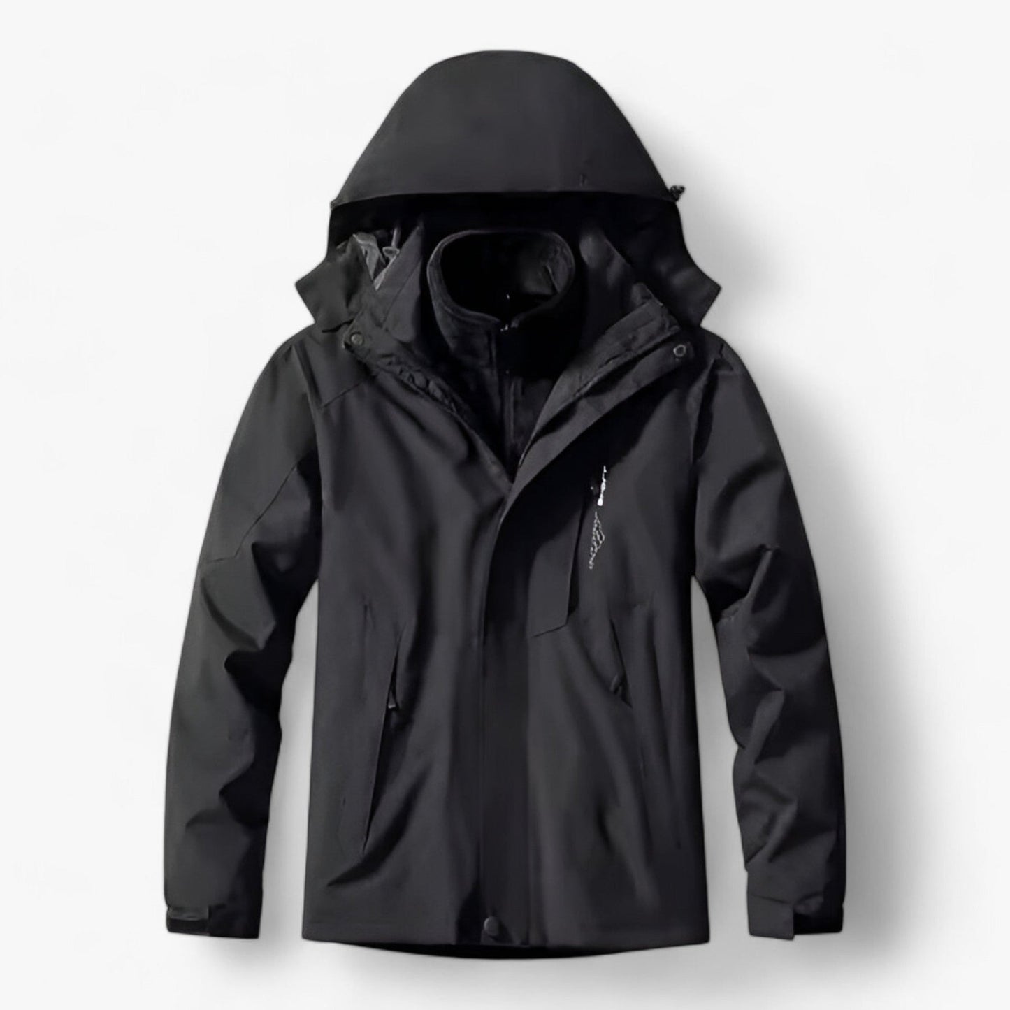 Wasserdichte Herren Outdoor-Jacke Kapuze Fleece - IdealeKleiden