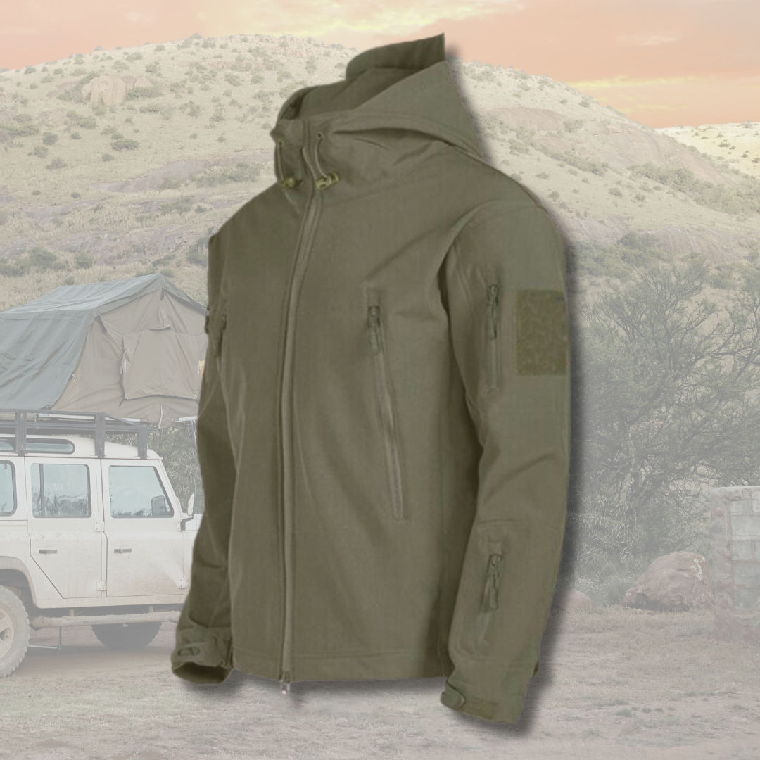 Men's Outdoor Jacket Windproof Hooded