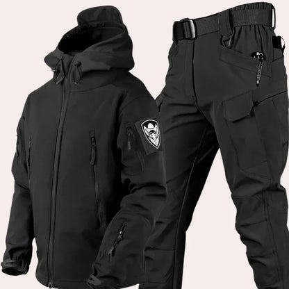Waterproof Outdoor Jacket and Trousers Military Style Men's