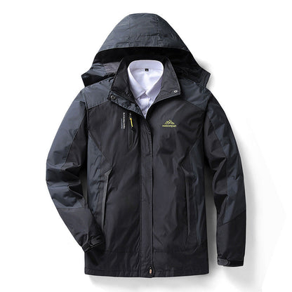 Women's Waterproof Jacket with Detachable Hood