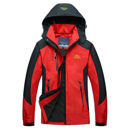 Women's Waterproof Jacket with Detachable Hood